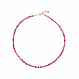 Stine A Pink Love Hearts Necklace