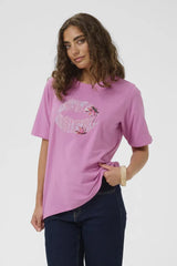 Culture Kula Gith T-shirt - Fuchsia Pink