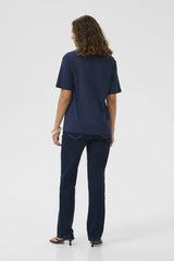 Culture Kula Gith T-shirt - Dress Blues