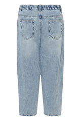 Culture Tiala Aniceta Embroidery Jeans - Light Blue Wash