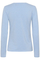 Culture Kiddy LS Oneck - Powder Blue/White