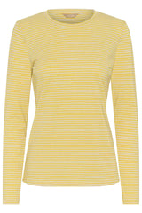 Culture Kiddy LS Oneck - Yellow/White Stripe