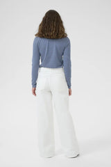 Culture Kiddy LS Oneck - Dark Blue/White