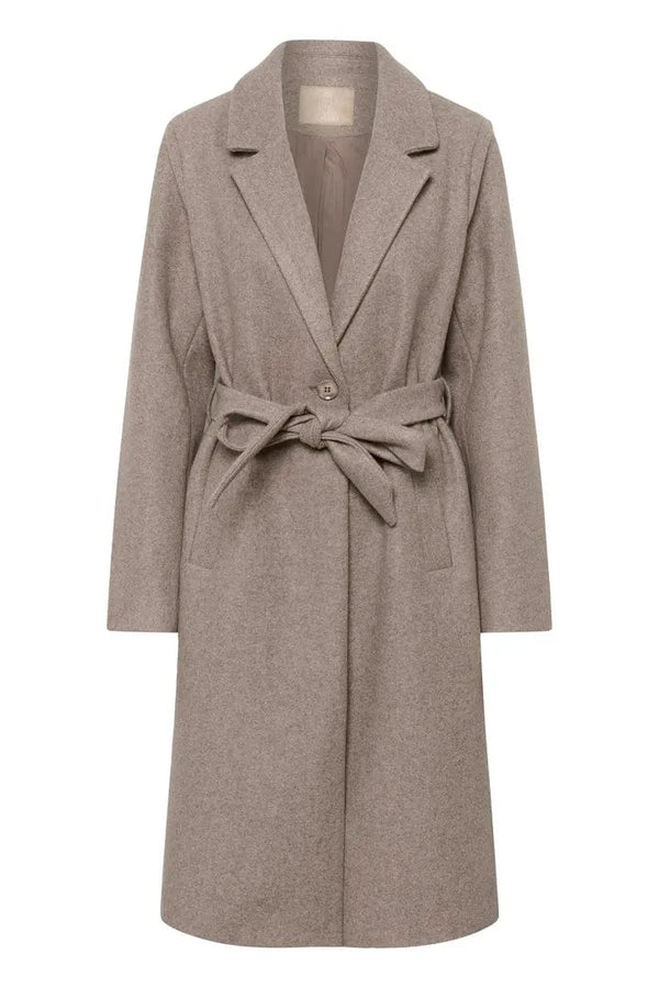 Culture Palona Coat - Cinder Melange