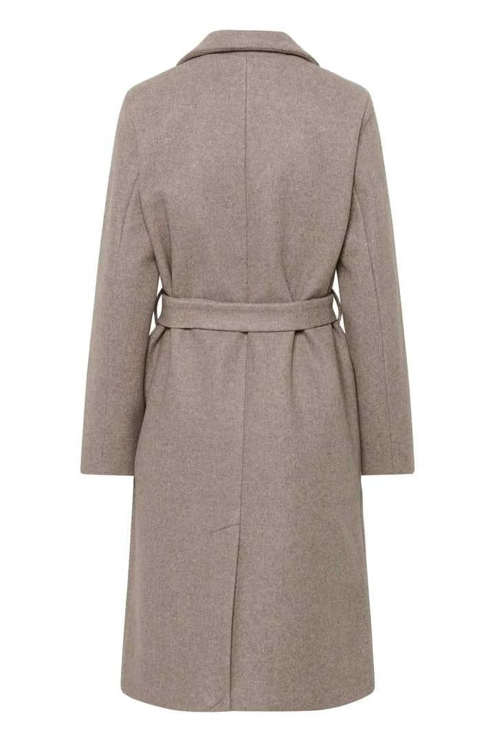Culture Palona Coat - Cinder Melange