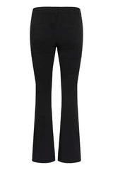 Culture Benghta Long Flare Pants - Black