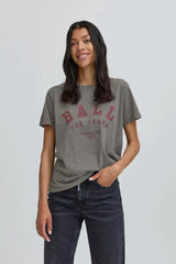 Ball Maldini T-shirt - Dark Grey Melang