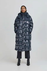 Ball Salvadore Long Coat - Sky Captain