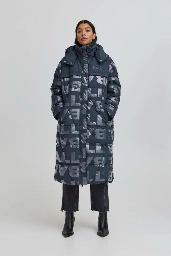 Ball Salvadore Long Coat - Sky Captain