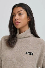 Ball Stacy High Neck Pullover - Vintage Khaki