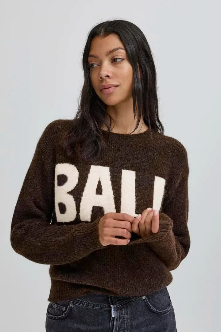 Ball Stacy Pullover - Coffee Bean