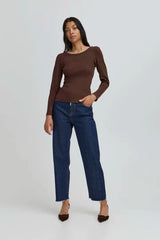 Ball Altobelli LS T-shirt - Coffee Bean