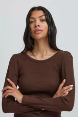 Ball Altobelli LS T-shirt - Coffee Bean