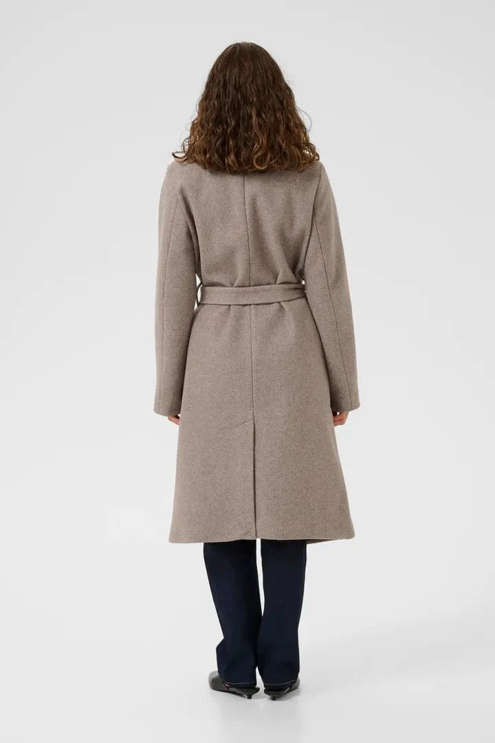 Culture Palona Coat - Cinder Melange