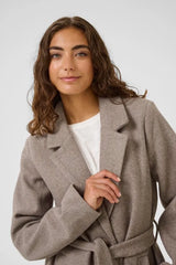 Culture Palona Coat - Cinder Melange