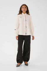 Culture Lave Plene Shirt  Spring Gardenia