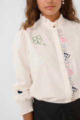 Culture Lave Plene Shirt  Spring Gardenia
