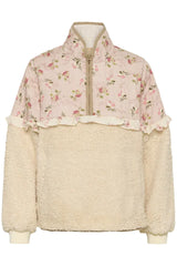 Culture Aiko Catina Teddy Jacket - Whitecap