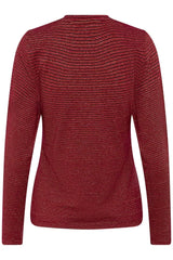Culture Kiddy LS Oneck - Zinfandel/Red Stripe