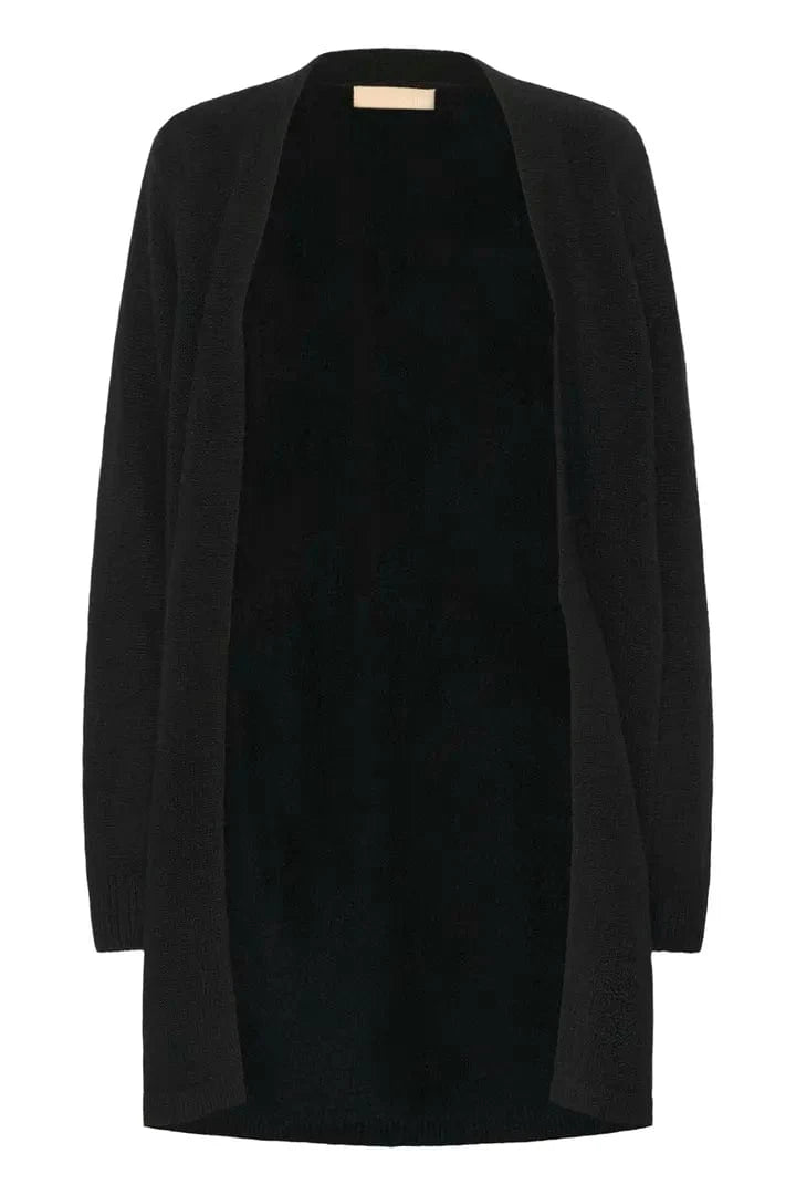 Culture Asima Katrina Long Cardigan - Black
