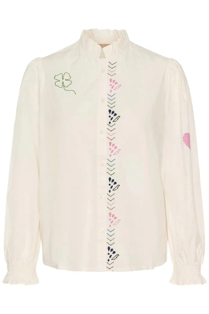 Culture Lave Plene Shirt  Spring Gardenia