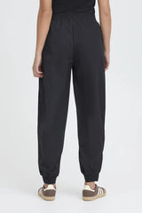 Pulz Gia HW Pant Tapered Leg - Black