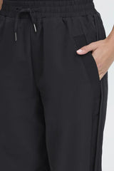 Pulz Gia HW Pant Tapered Leg - Black