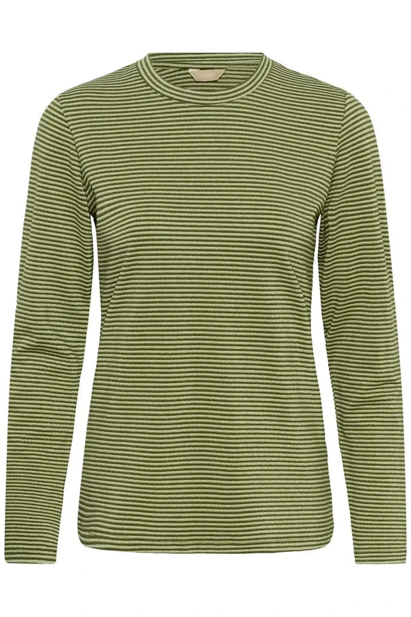 Culture Kiddy LS Oneck - Olive Night/Green