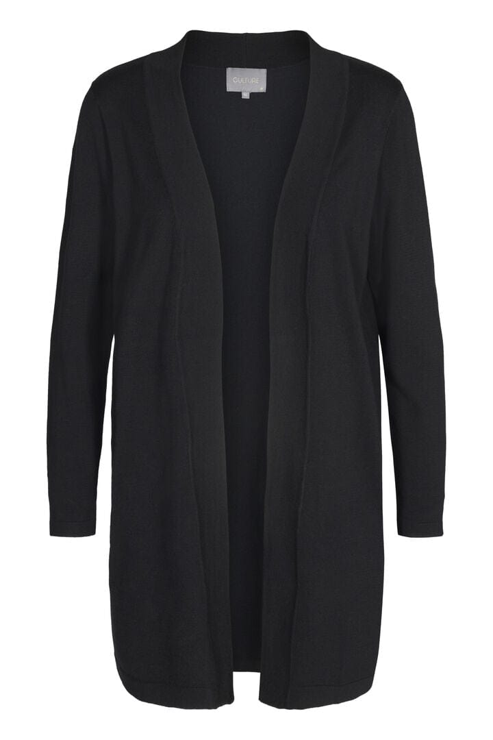 Pre Order Annemarie Long Cardigan - Black