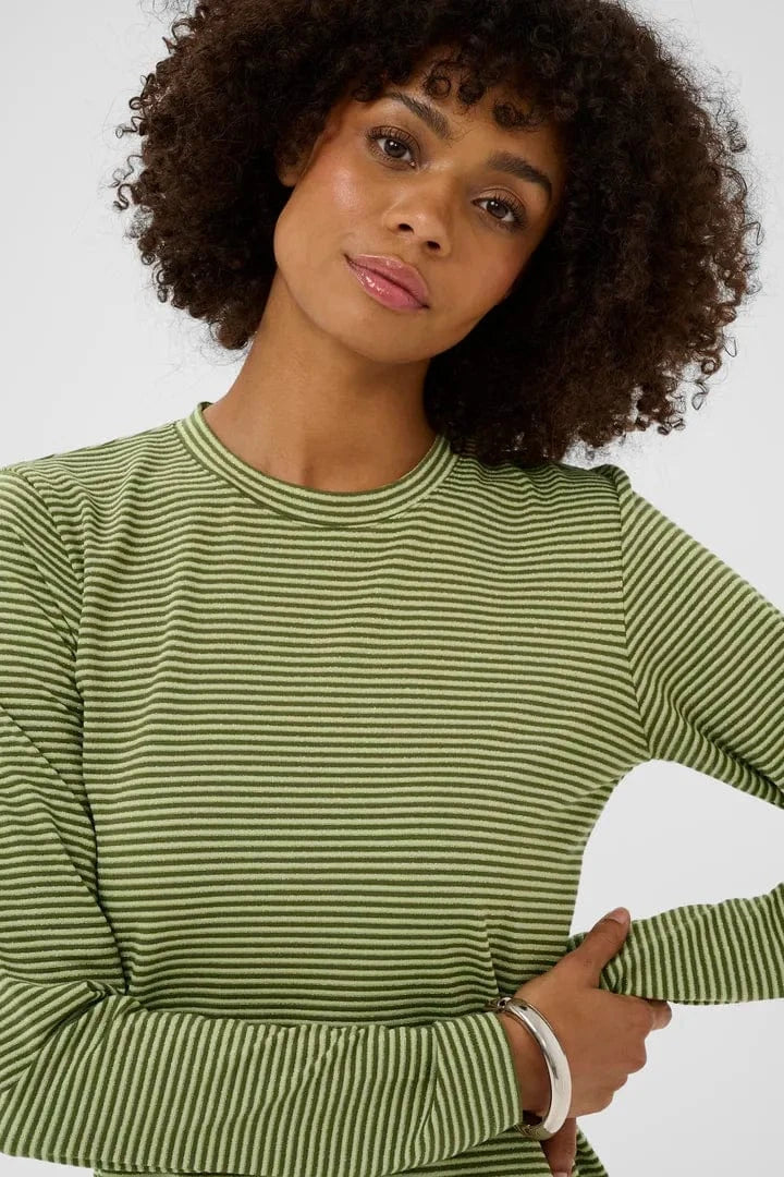 Culture Kiddy LS Oneck - Olive Night/Green