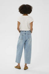 Culture Tiala Aniceta Embroidery Jeans - Light Blue Wash