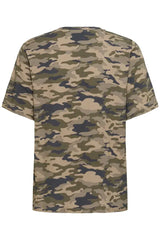 Culture Dorit Gith T-shirt - Green Camouflag