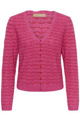 Culture Amera Julietta Cardigan - Pink/Red