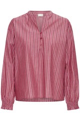 Pulz Drine Blouse - Rumba Red