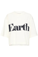 Pulz Dalia T-shirt - Cloud Dancer