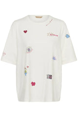 Culture Pando Gith T-shirt - Spring Gardenia