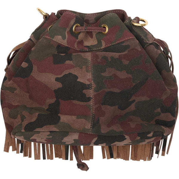 Tim & Simonsen Camouflage Fringe Bag Suede