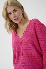 Culture Amera Julietta Cardigan - Pink/Red
