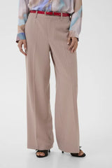 Culture Cæcilie Pants - Aple Mauve Pinstr