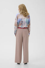 Culture Cæcilie Pants - Aple Mauve Pinstr