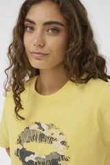 Culture Dorit Gith T-shirt - Lemon Meringue
