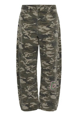 Culture Camilja Barrel Pants - Camouflage