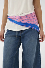 Culture Loli Banda Scarf - Pink Graphic