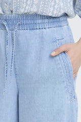 Pulz Brooklyn Pant - Light Blue Denim