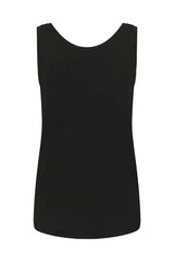 Culture Poppy VO-Neck Tank Top - Black