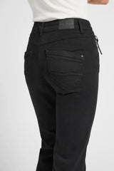 Pulz Karolina HW Jeans Straight Leg - Black