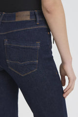 Pulz Karolina HW Jeans Straight Leg - Un-Washed