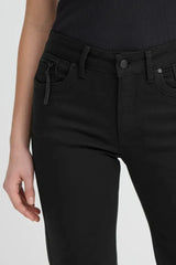 Pulz Karolina HW Jeans Straight Leg - Black