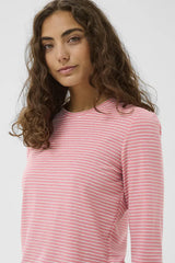 Culture Kiddy LS Oneck - Begonia Pink/White