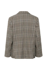 Culture Birsen Blazer - Black Check